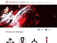 Tablet Screenshot of marcialshop.com